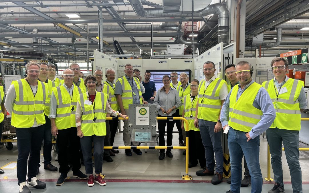 Werksbesuch bei Voith