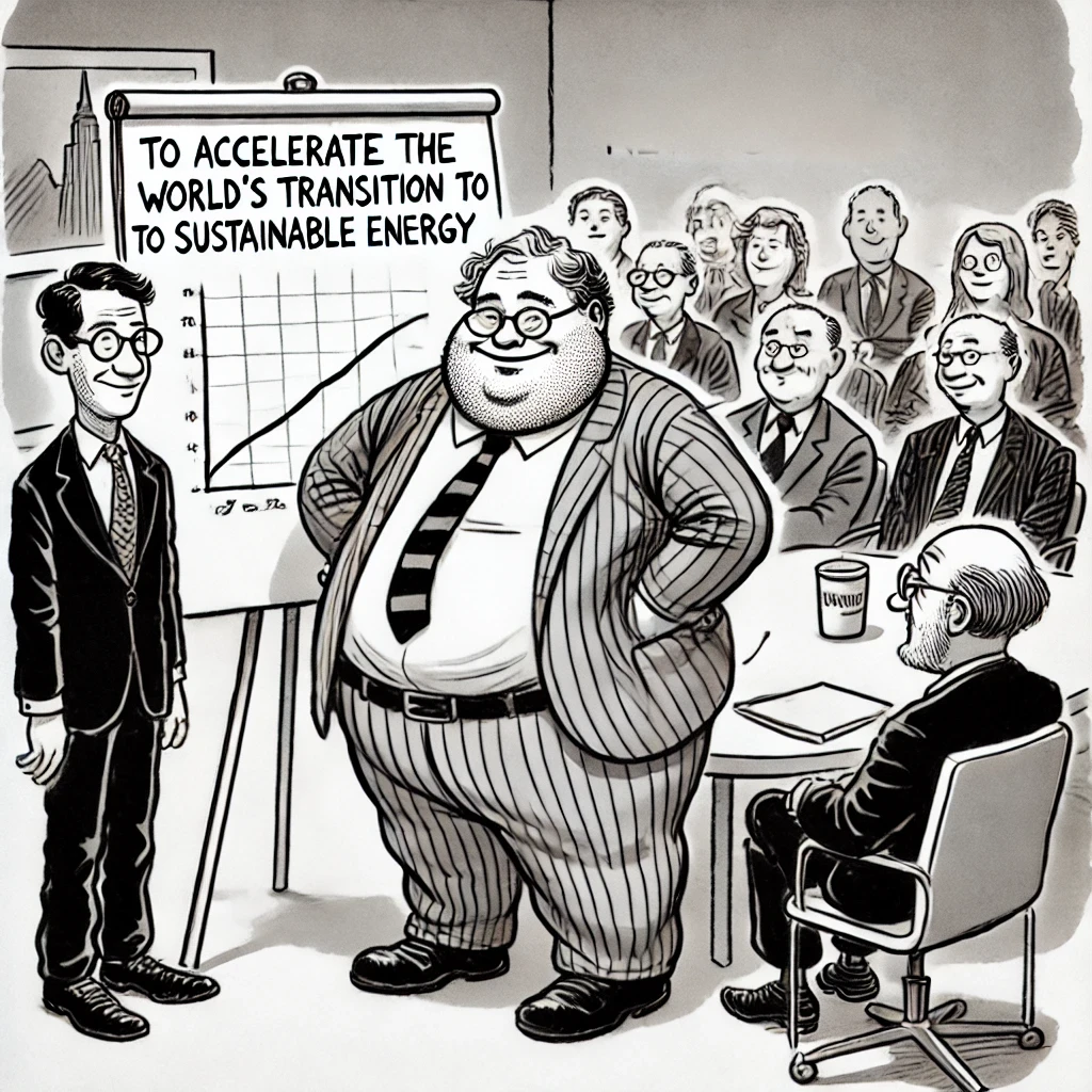INFPRO Cartoon: Management und industrielle Praxis im Dialog