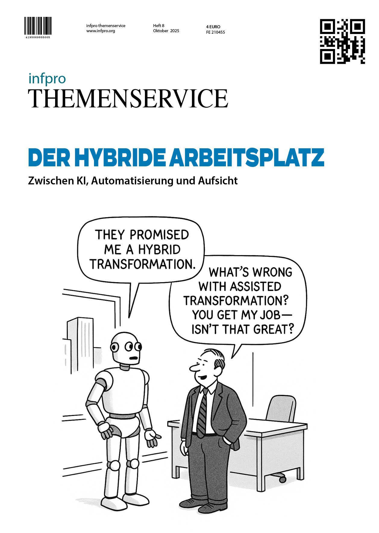 Cover: Der hybride Arbeitsplatz
