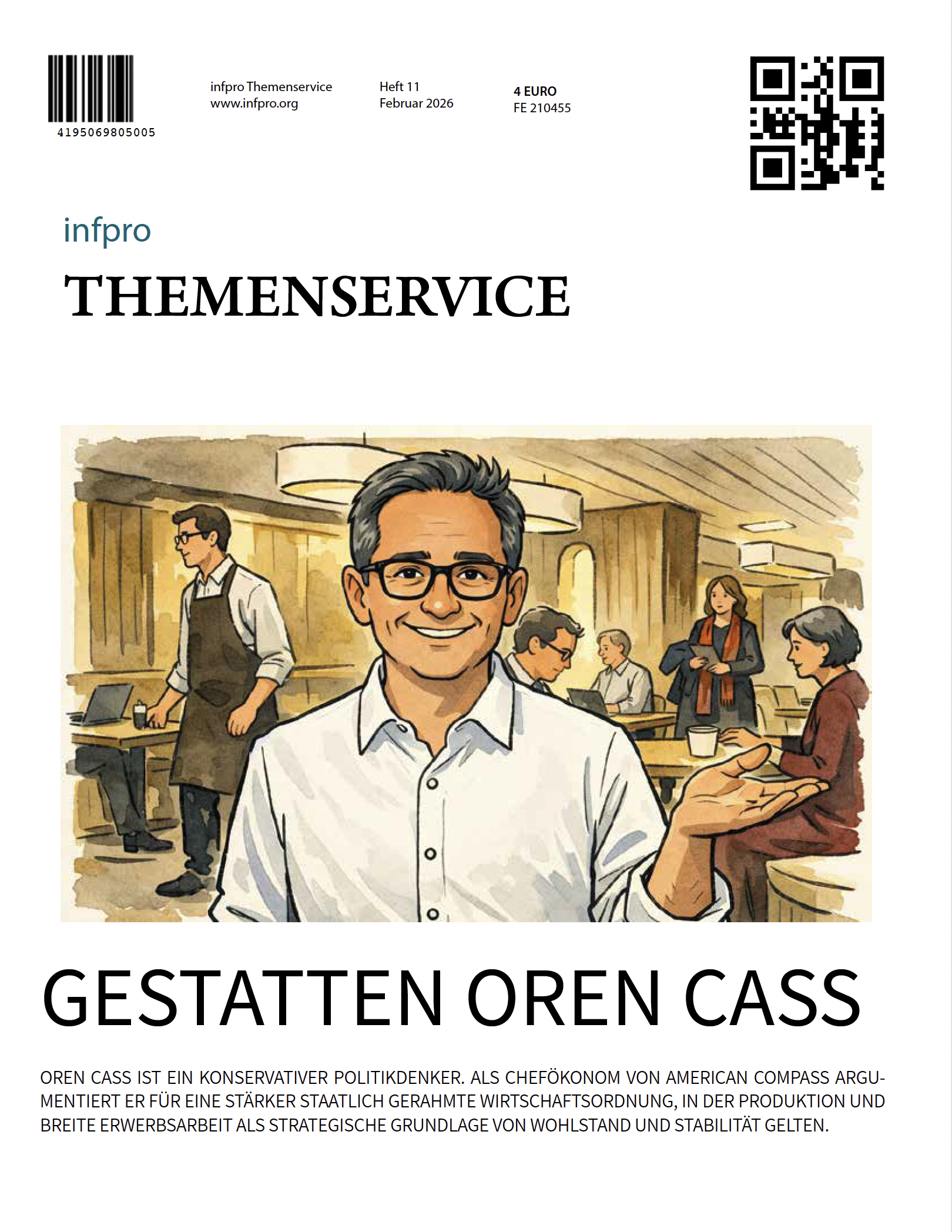 Cover: Oren Cass