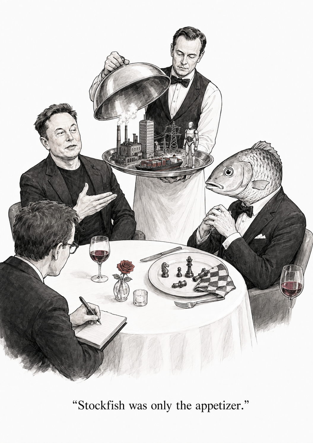 Stockfish hat das Schachspiel beendet, während die Wirtschaft als nächster Gang serviert wird